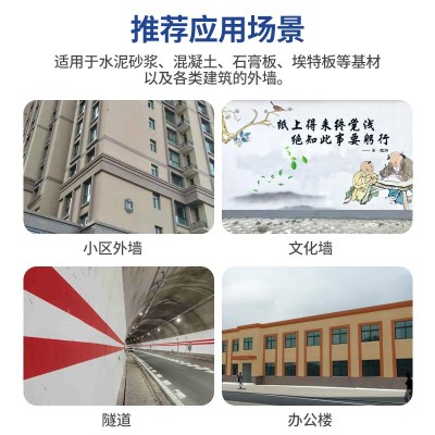 河南七彩贝壳找平填充建筑工程外墙通用柔性防水抗裂腻子图2