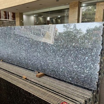 蓝麻蓝钻蓝珍珠花岗石大理石花岗岩外墙干挂地板楼梯台面板洗手台图2