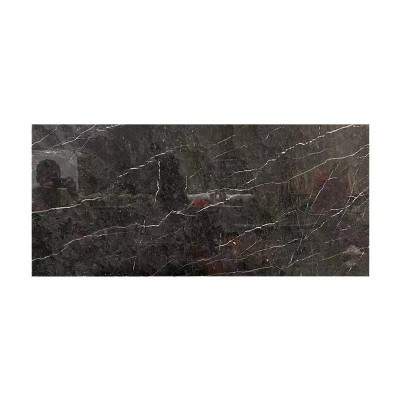 工厂通体大理石瓷砖客厅地板砖背景墙大板别墅连纹地砖温德姆灰图5