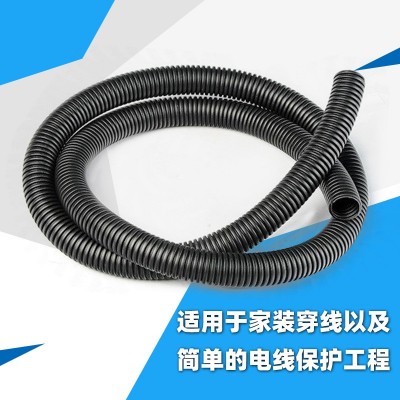 厂家批发PE塑料波纹管套管聚乙烯电工穿线管螺纹软管电缆保护套管图3
