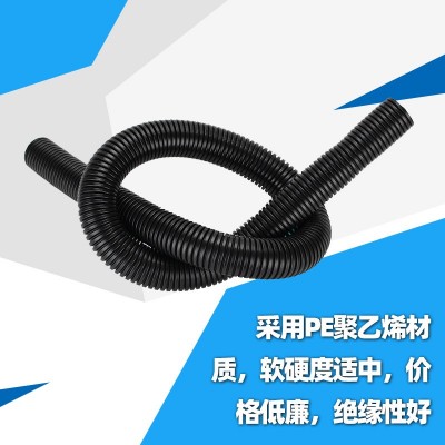 厂家批发PE塑料波纹管套管聚乙烯电工穿线管螺纹软管电缆保护套管图2