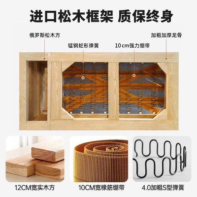复古油蜡真皮星云沙发中古风客厅小户型三人直排意式极简皮艺沙发图2