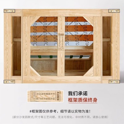 黑色真皮电动折叠沙发床多功能头层牛皮意式客厅双三人位两用沙发图2