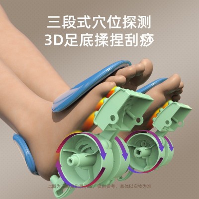 美腿足疗机足腿部按摩器小腿脚底按摩仪全自动捏脚器家用腿脚包裹图3