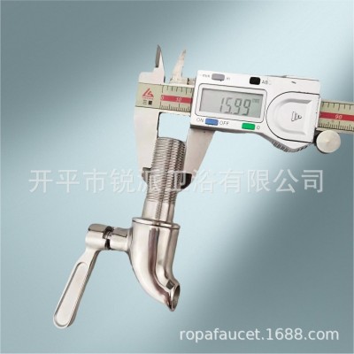 酒桶龙头 SUS304不锈钢酒桶果汁瓶专用龙头 (接头长42MM)图2