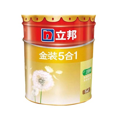 立邦金装净味五合一乳胶漆 18L装家用室内墙面自刷涂料油漆面漆图4