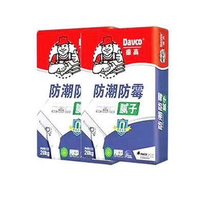 德高内墙防潮腻子粉耐水白色补缝腻子膏内墙腻子粉墙面修补腻子图2