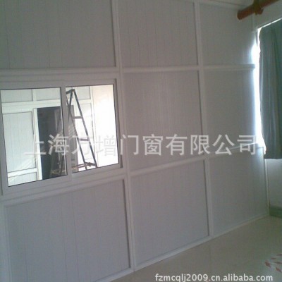 上海阳台窗公司金桥供应生产批发海螺塑钢办工室工厂隔断图1