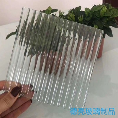 定 制 超白长虹玻璃 长虹玻璃超白 布纹玻璃 10mm布纹钢化玻璃图4