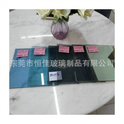 玻璃厂 批发F绿玻璃 深绿浅绿自然绿 翡翠绿玻璃原片各种镀膜玻璃图4