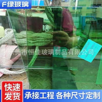 玻璃厂 批发F绿玻璃 深绿浅绿自然绿 翡翠绿玻璃原片各种镀膜玻璃图2