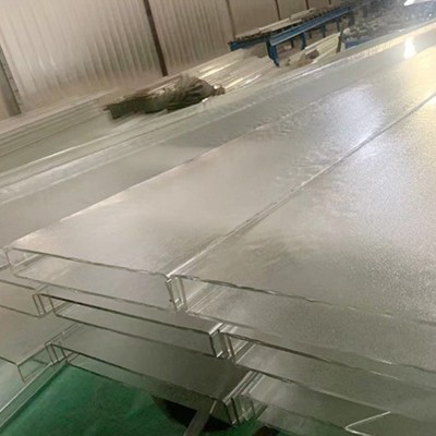 U型玻璃长虹隔断装饰防滑钢化玻璃隔音耐热酒店淋浴房工程玻璃图2