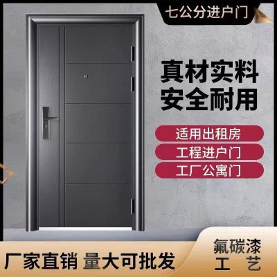 特价防盗门家用进户门入户门金属钢质出租屋室内门工程标准防晒门图2