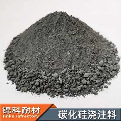 定制碳化硅浇注料高导热抗热振80/85/90高纯碳化硅浇注料源头厂家图2