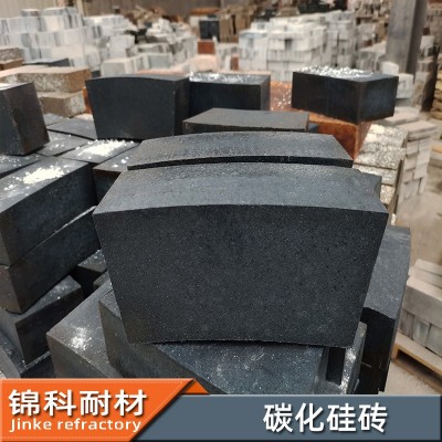 定制高纯85黑碳化硅砖耐温高抗冲刷抗侵蚀生产厂家巩义锦科耐材图2