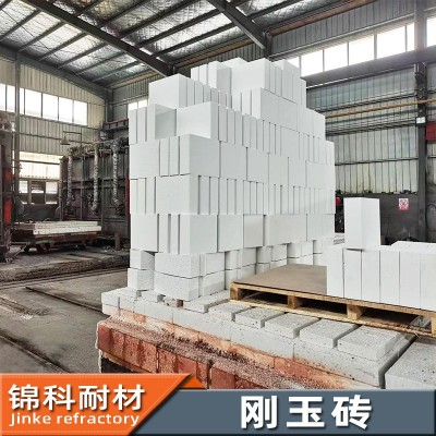定制高纯白刚玉砖90/92/95/99耐火温度高电熔再烧结刚玉莫来石砖图3