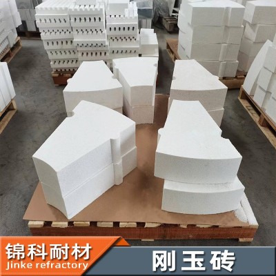 定制高纯白刚玉砖90/92/95/99耐火温度高电熔再烧结刚玉莫来石砖图2