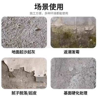 固沙剂 固沙宝 地面墙面漆皮脱落专用固沙 墙固地固 强力固沙剂图3
