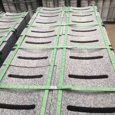 花岗岩排水沟盖板地沟雨水篦子下水道阴沟地漏阴井盖芝麻白灰石材图2