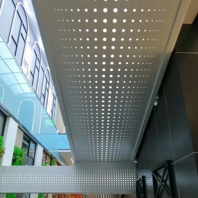 幕墙艺术造型铝板冲孔雕花铝单板外墙装饰镂空金属材料板建材厂家图3