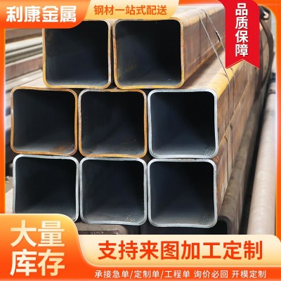 定制无缝方管规格多样大小口径厚壁圆改方方管零切 矩形方通图2