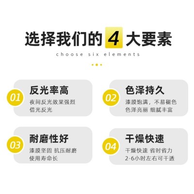 反光漆隧道高速马路划线漆反光油漆夜光路标地面快干标线 涂料现货图3