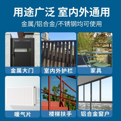 爆款新品彩钢瓦翻新专用漆 防水防锈防腐金属漆 厂房改色漆工业漆图4