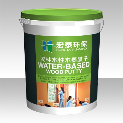 30公斤-弹性补缝腻子粉，木材裂缝修补腻子,汉林牌木工家具腻子膏图3