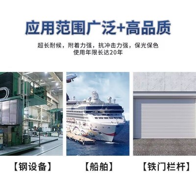 雄狮有机硅耐高温漆耐高温200-800℃金属涂料火炉锅炉管道防锈漆图2