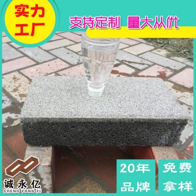 仿花岗岩透水砖 人行道仿石PC砖 广州透水生态石 海绵城市砖厂家图4