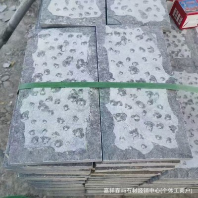 现货青石板园林景区地铺古建青石板材錾道面仿古做旧青石板台阶石图4