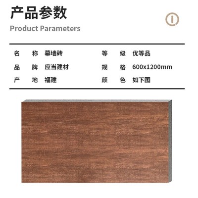 600x1200外墙干挂石英砖户外别墅幕墙砖庭院地铺石防滑仿古地砖图3