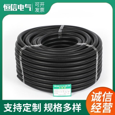 波纹管穿线管PVC软管塑料蛇皮管电工套管耐高温绝缘电线管阻燃管图5