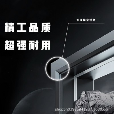 全国粤玛110断桥铝提升推拉窗客厅封阳台落地窗系统窗工厂批发图2
