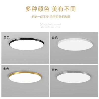 led超薄室外户外屋檐屋顶窗台庭院吸顶灯批发走廊过道防水大门图2