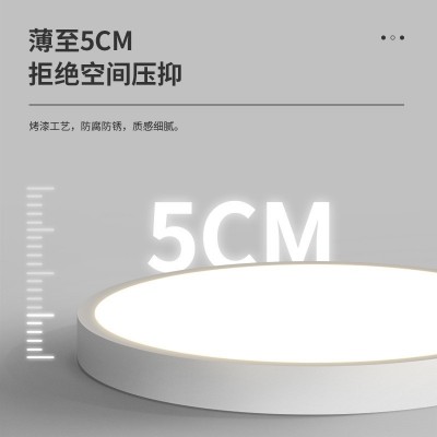 led吸顶灯厨卫卧室灯现代简约大气过道走廊阳台北欧2022新款灯具图4