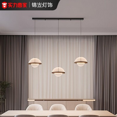 餐厅灯设计师轻奢创意艺术书房全光谱高级感新年吊灯中山家装灯饰