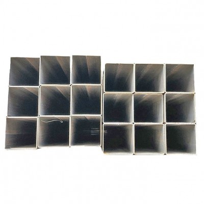 工厂建筑钢结构用镀锌Q355B/Q235B厚壁方矩管焊接黑料方管方通图5
