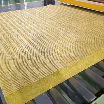 吸音隔热岩棉保温板 加厚A级墙体隔热保温岩棉板建材批发厂家现货图2