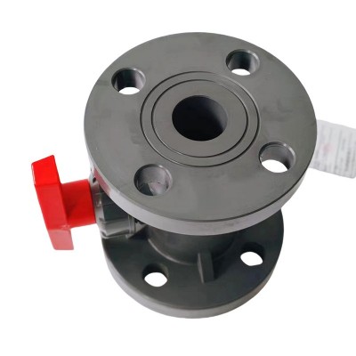 UPVC法兰球阀 DN15-DN100 PVC-U一体法兰球阀 工业阀门法 兰球阀图4