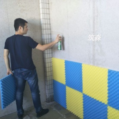 隔音棉吸音棉鸡蛋棉KTV录音棚琴房主播室内墙体自粘消音材料海绵图4