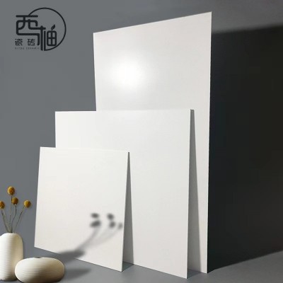 柔光砖通体纯白瓷砖600X1200卫生间墙砖客厅超白胚地砖地板砖图1