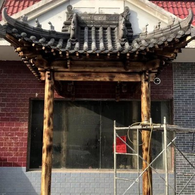 巧艺阁防腐木古建门头 牌坊 防腐防霉 牢固耐用图1