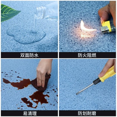 塑胶地板革医院专用pvc地垫地胶水泥地铺加厚耐磨防滑地面防火图3