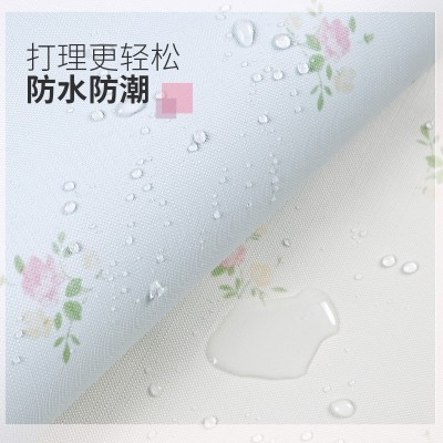 田园小碎花自粘壁纸卧室温馨粉色女孩家用翻新贴学生宿舍防 水墙纸图3