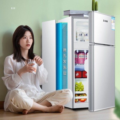 志高冰箱小型家用宿舍双开门迷你出租房冷藏冷冻省电双门式二人用图4