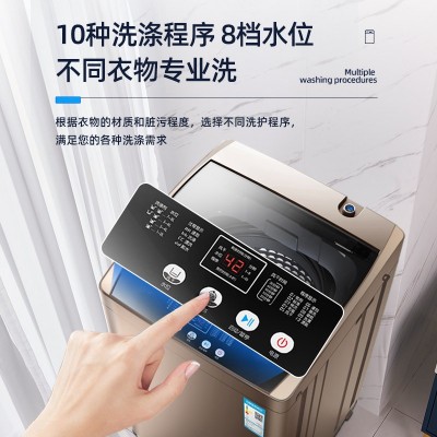 志高洗衣机全自动家用租房节水洗脱一体机烘干内衣小型洗衣机批发图2