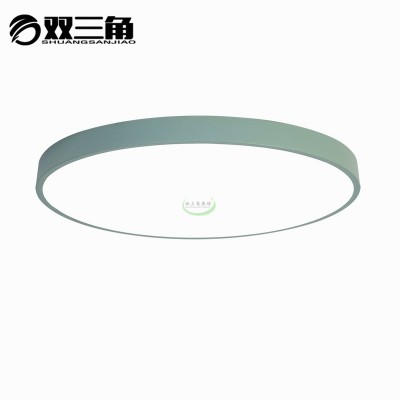 LED吸顶灯批发现代简约卧室灯马卡龙圆形儿童房客厅走廊书房阳台图5