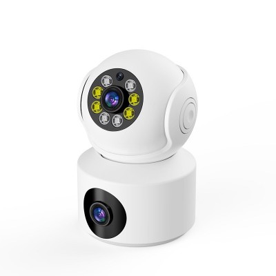 双目摄像头 1080p室内外安防监控器360度双光旋转摄像头 现货秒发图4