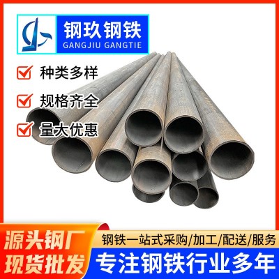 广东钢材批发高频焊管q235b公路桥梁桩用耐候钢管6米切割图4